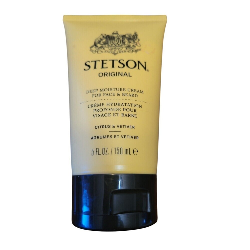 Stetson Men's Original Face X Beard Deep Moisture Cream 5 Oz. NEW Sealed
